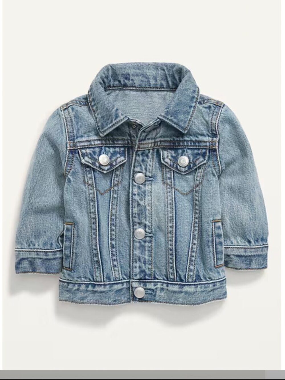 Old Navy Unisex Baby Light-Wash Jean Jacket